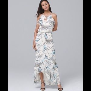 White House Black Market - High Low Maxi Dress